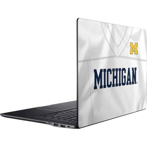University of Michigan White Jersey Ativ Book 9 (15.6in 2014) Skin